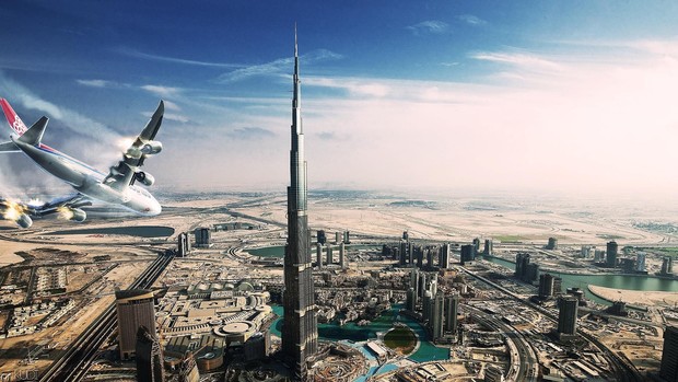 Dubai City Background