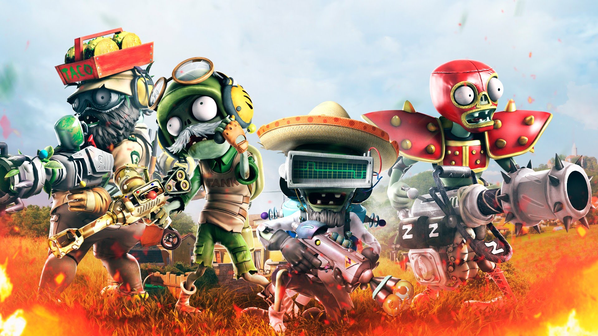 Plants vs. Zombies Wallpapers.