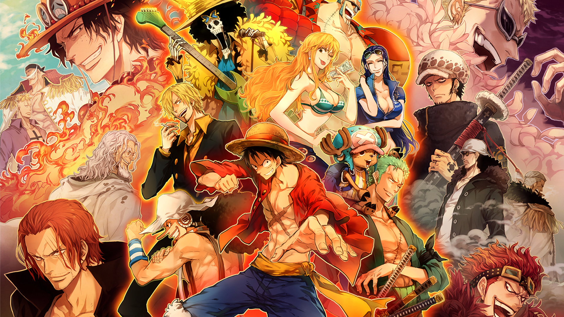 1920 X 1080 Anime Wallpaper One Piece