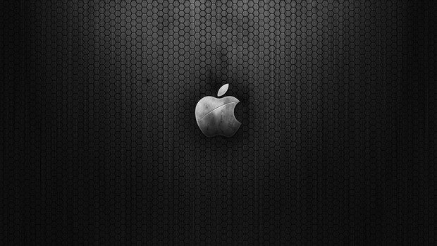 Apple Black Wallpaper