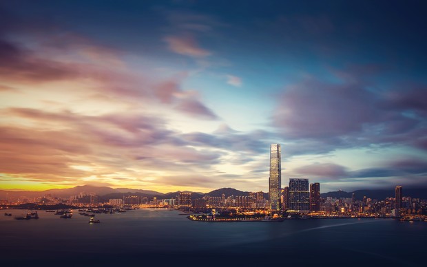 Hong Kong View Background