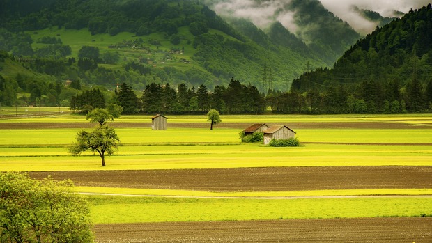Swiss Landscape Desktop Background