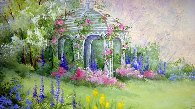 Free Flower Garden Wallpaper
