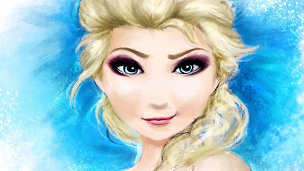 Elsa Desktop Background