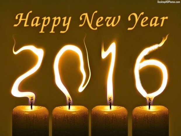 Happy New Year 2016 Background