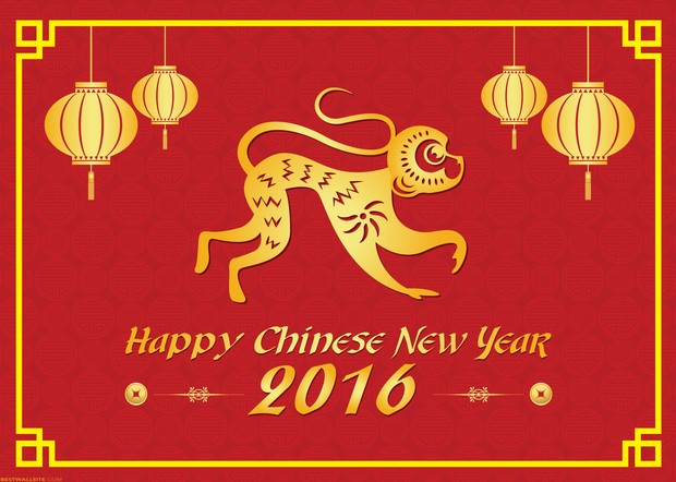 Chinese New Year 2016 Background