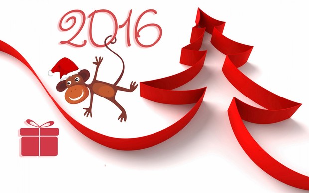 Year of the Monkey 2016 Wallpaper