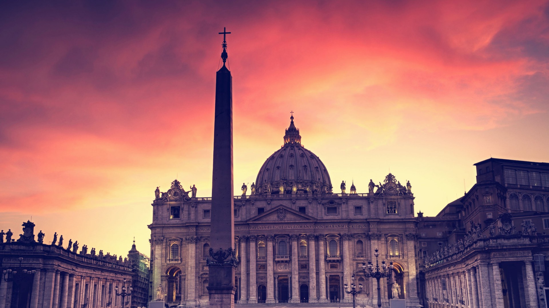 Download Wallpaper 1366x768 Rome, Italy, Vatican, St peters basilica,  Vatican city, St peters cathedral, Archi… | Vatican city rome, St peters  cathedral, Rome italy