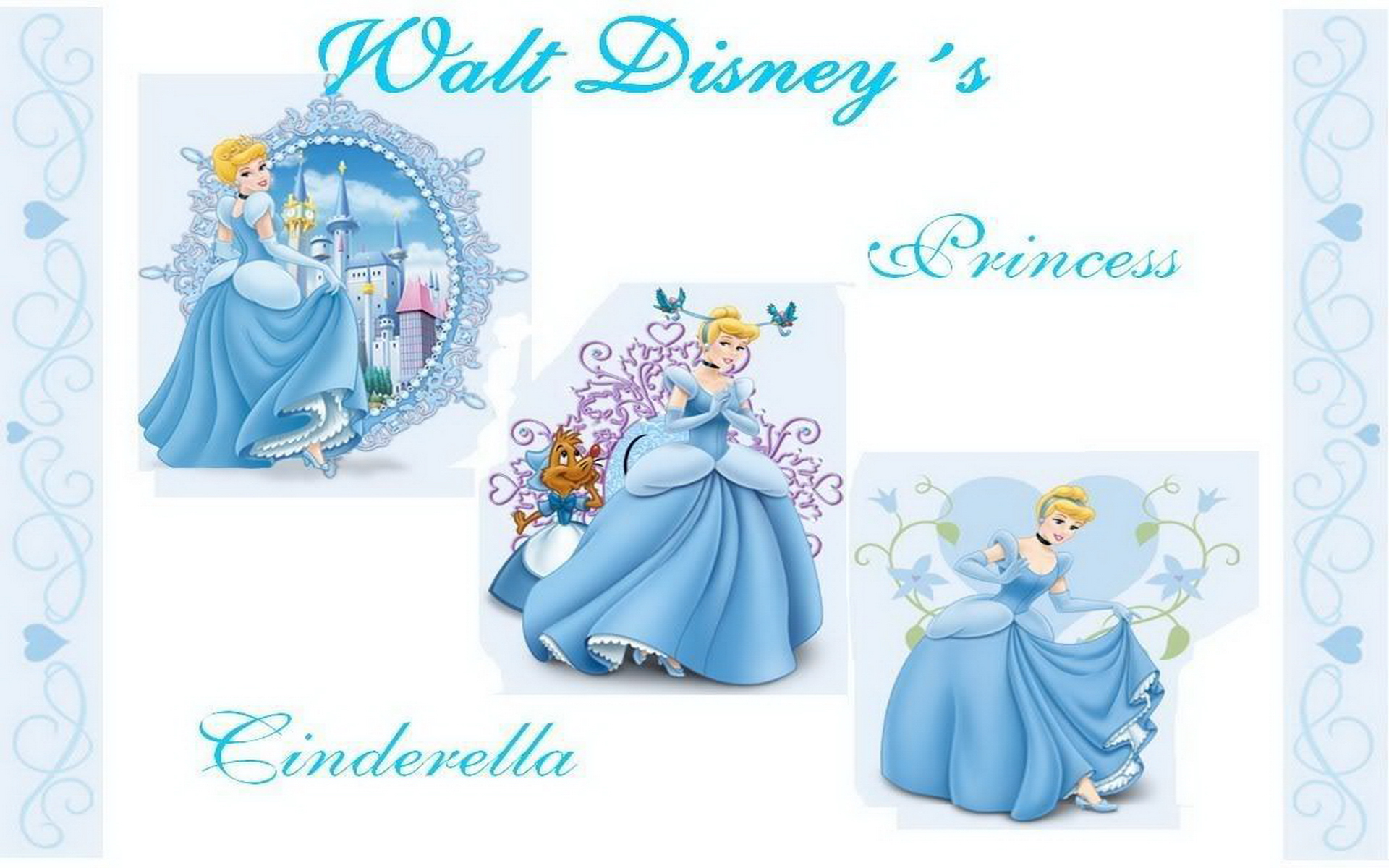 Disney Cinderella Princess Wallpaper  फट शयर