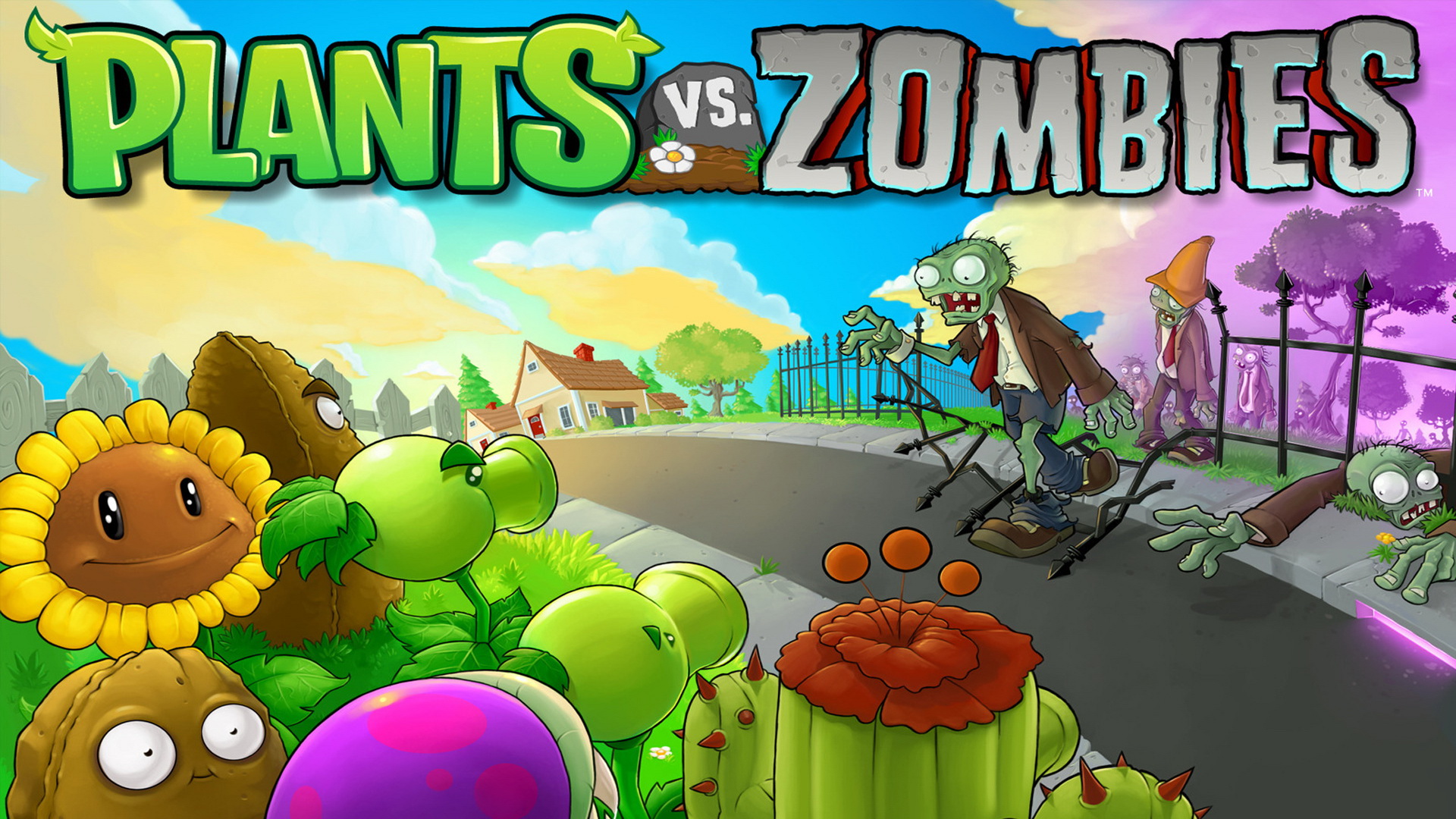 Plants vs zombies steam 1920x1080 фото 14