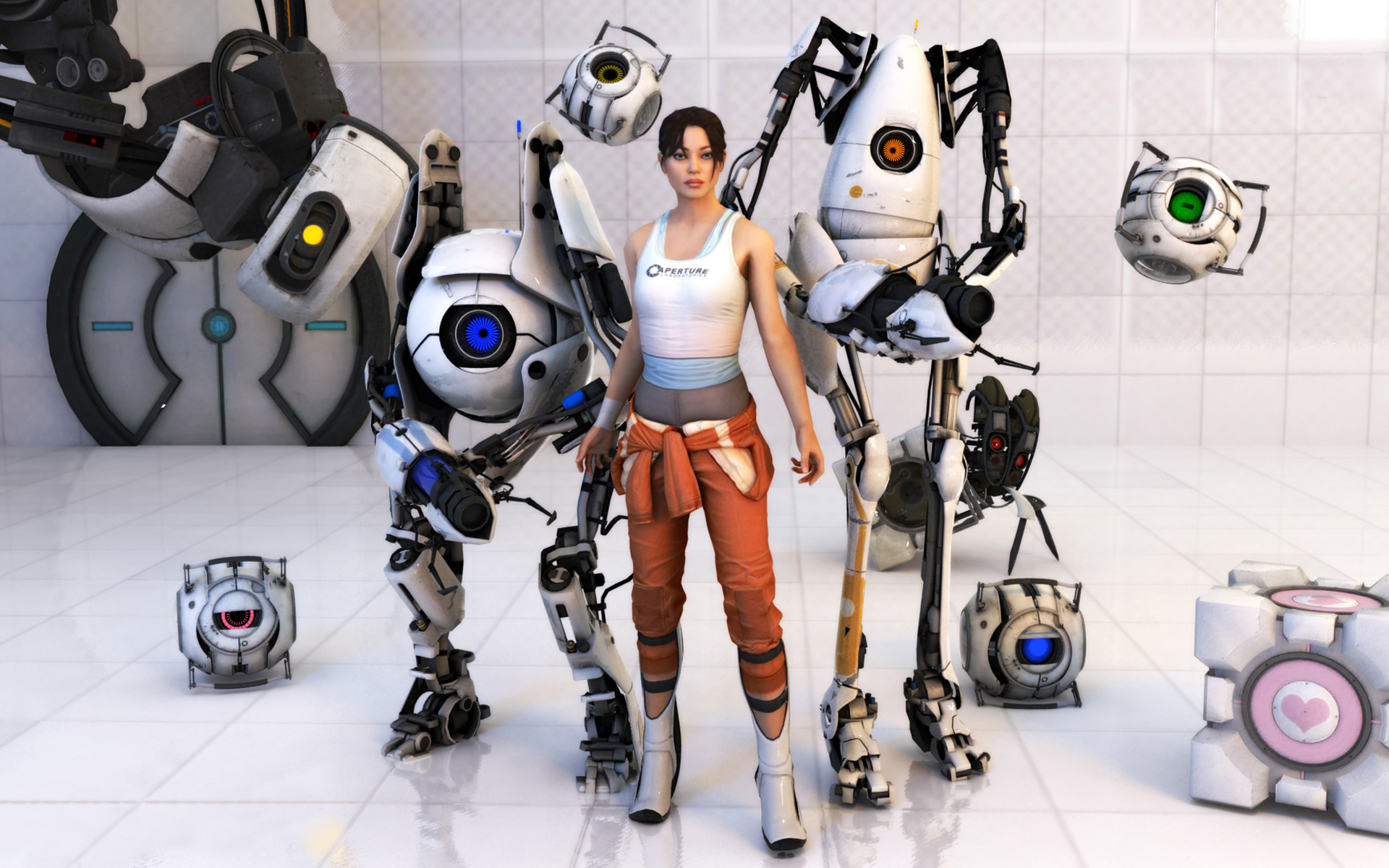 Portal 2 как зовут робота фото 30