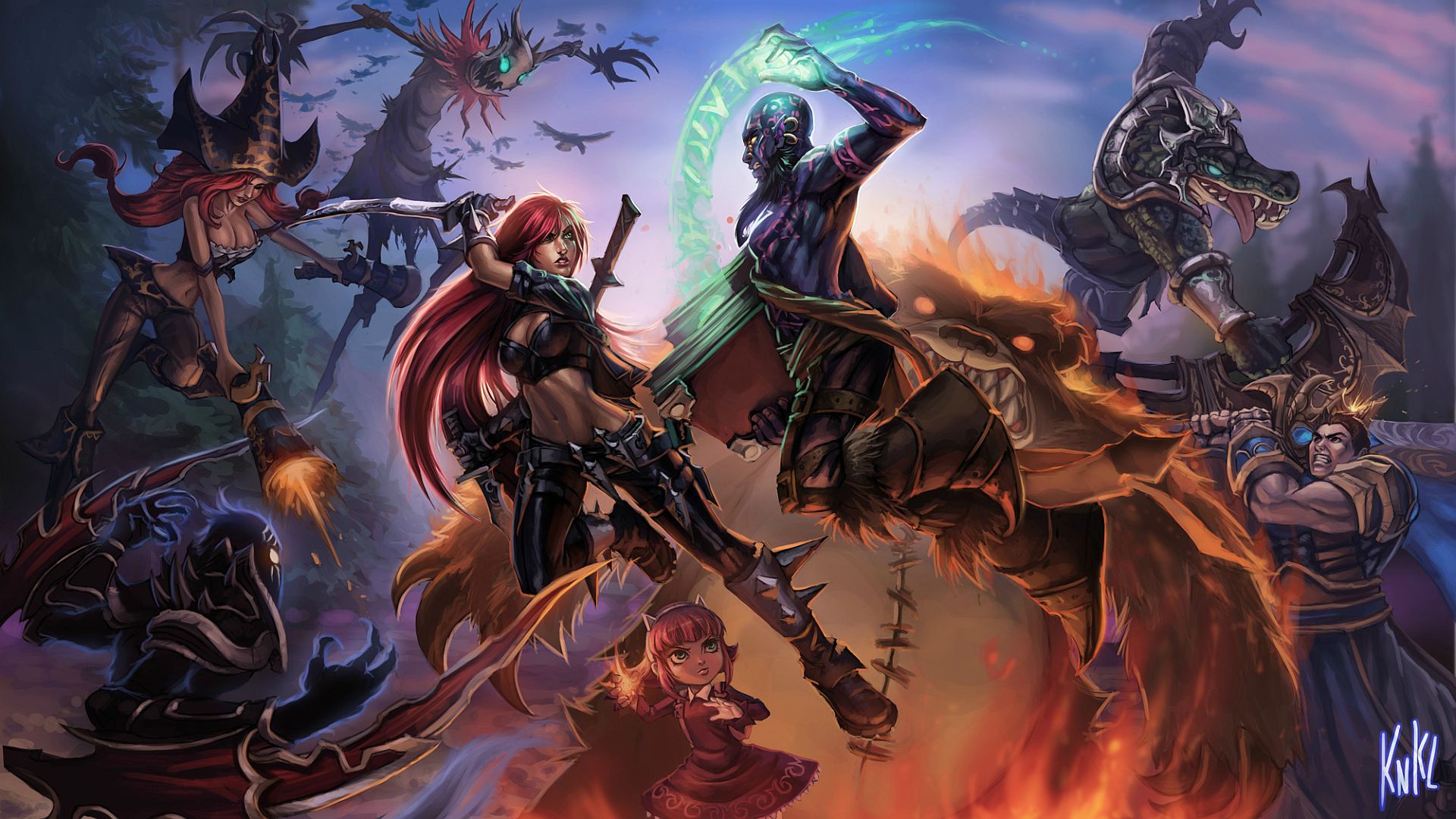 Video Game League Of Legends HD Wallpaper