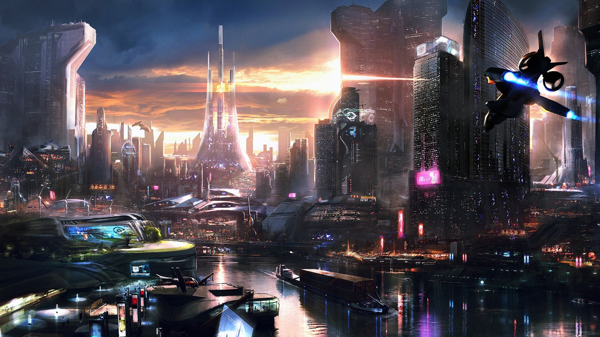 HD cyber punk wallpapers